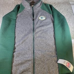 Women's NFL Green Bay PackersFull Zip Sweater